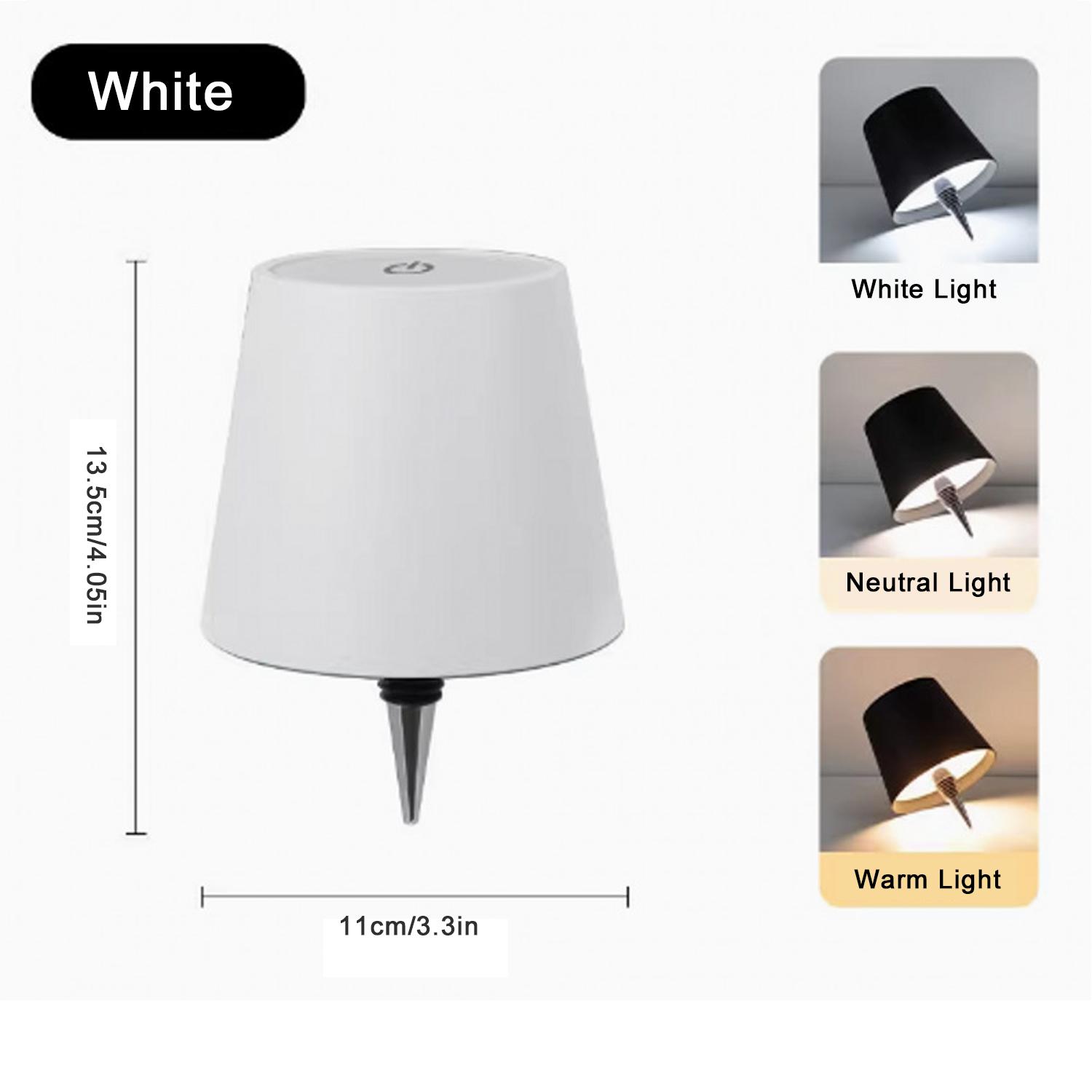 

LED Wine Bottle Light Tri-colour Dimmable USB Plug-in For Living Room Bedroom Study Room Bar Indoor Decoration Ambient Lights