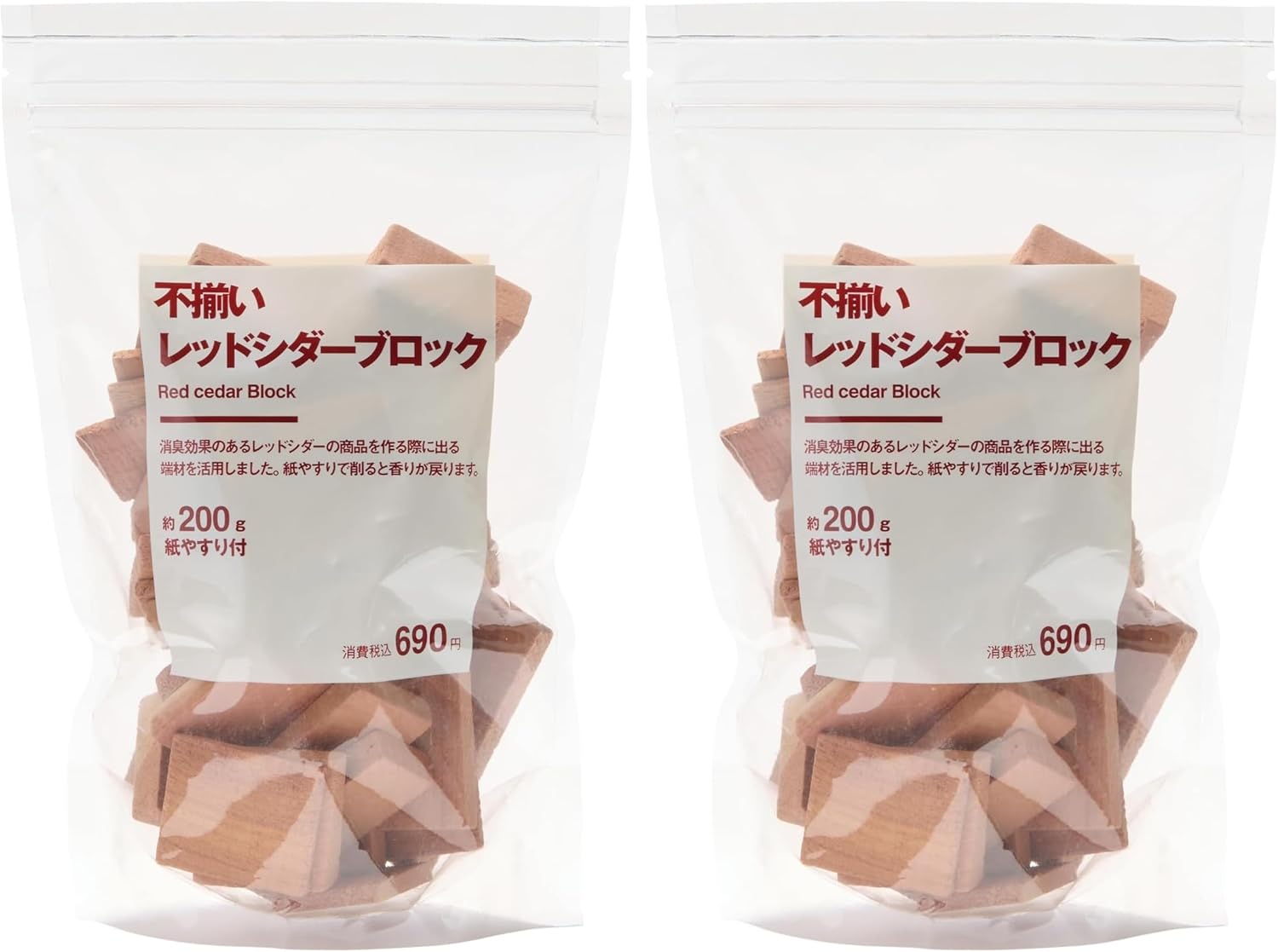 

MUJI Неправильный кедр с 84431609 Блок, прибл.. 200 г, Наждачная бумага,