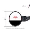 Bike Bicycle Handlebar Rear Rearview Mirror Safety