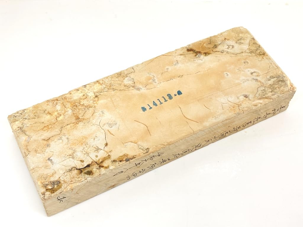 Natural Whetstone Shomotoyama Yamashiro Meiji Umegahata Iris Takayama Tenmado Mafusuban 24 Cuts Ukyo-ku #13 /1,392g