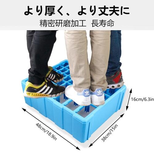 39-Grid Parts Cabinet, TOPIND, Parts Storage, Parts Cabinet, Tool Box, Parts Case, Drawer with Stoppers (Blue)