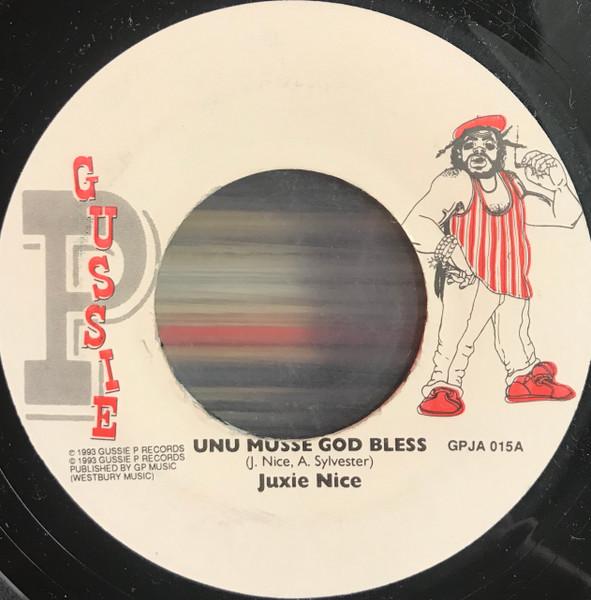 

7-дюймовая пластинка JOOXIE NICE Unu Musse God Bless GPJA015 Gussie P Record 1993 UK Регги Ска Даб Б/у