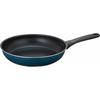 Thermos Frying Pan 26cm For Gas Fire Only Durable Coat Lightweight Model Navy KFD-026 NVY