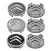 4 gab. 56/60 mm Automašīnas emblēma Riteņu centra uzmavas Piederumi priekš C1 C2 C3 C6 C8 C4 Picasso Xsara C5 Aircross Cactus Berlingo