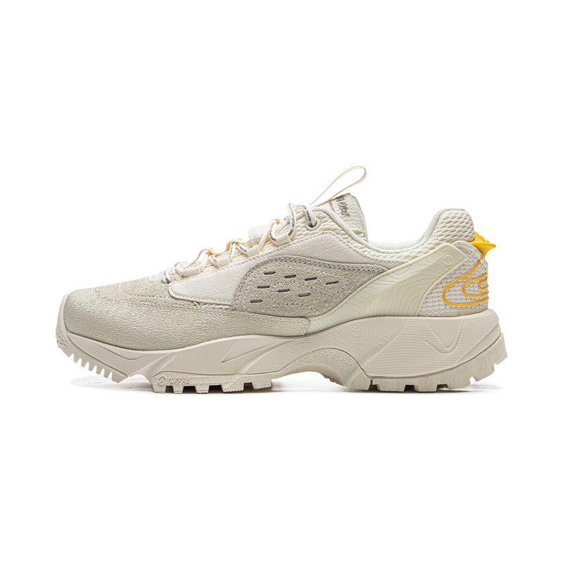 Li Ning Outdoor CF Tracing Cushioning Support Low Top Outdoor Hiking Shoes Women's White AHCU040-4