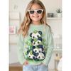 Cartoon Animal Capybala T-Shirt Autumn O-Neck Long Sleeve Fashion Girl Clothes Comfortable Casual Sports Outerwear Home Wear T-Shirt