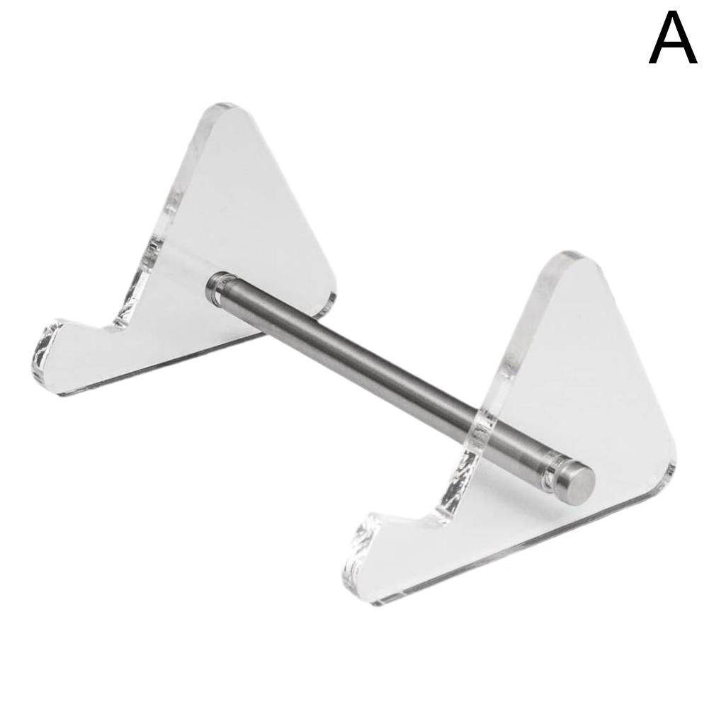 2 Tiers Keyboard Display Holder Transparent Acrylic Keyboard Stand Computer Mechanical Keyboard Rack Storage Detachable Holder