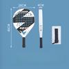 Popular Carbon Beach Rackets, Carbon Fiber Tennis Rackets, Fiberglass Board Rackets, Can Be Designed for Outdoor Sports for Children and Adults