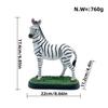 European Nice Premium Art Zebra Ornaments Porch Bedroom Living Room Study Resin Craft Model Room Home Use Decoration