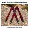 Adjustable Outdoor Suspender Harness Unisex YShaped Hiking Suspenders for Hikers,