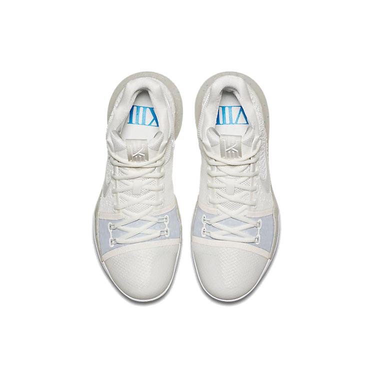Nike Kyrie 3 EP Summer Pack (Unisex) White / White Basketball Shoes 852396 101