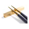 Cutipol GOA Black Gold Chopsticks + Chopstick Rest Set G029G - Sophisticated Modern Design, Ergonomically Designed for Exceptional Comfort and Ease