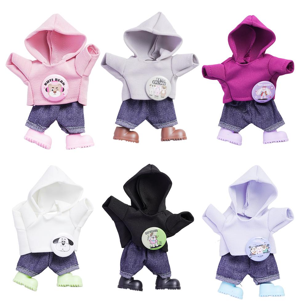 17cm Doll Clothes Set with Accessories Including Top Bottoms Shoes And Medal Vestibular Toy Outfit Toy Accessories