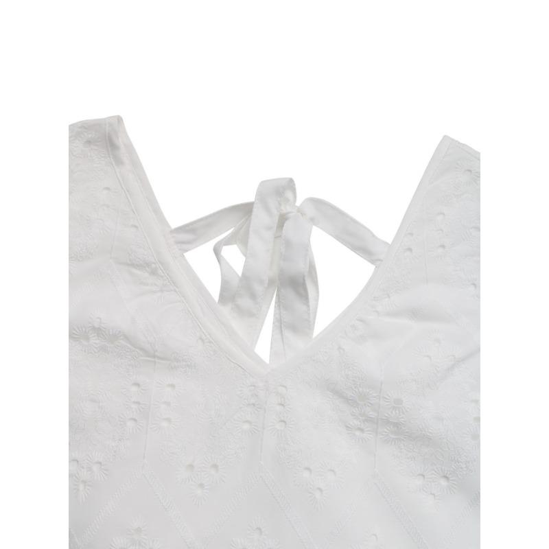 Women's Fashion Casual Summer Spring Solid Color Print Short Sleeve V-Neck Blouses & Shirts