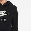 Nike Air Hoodie Fashion Versatile Pullover Kids hoodies Black DM8109-010