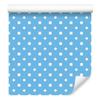 Azure and Azure Dots Wallpaper, Soft Forms 50x1000