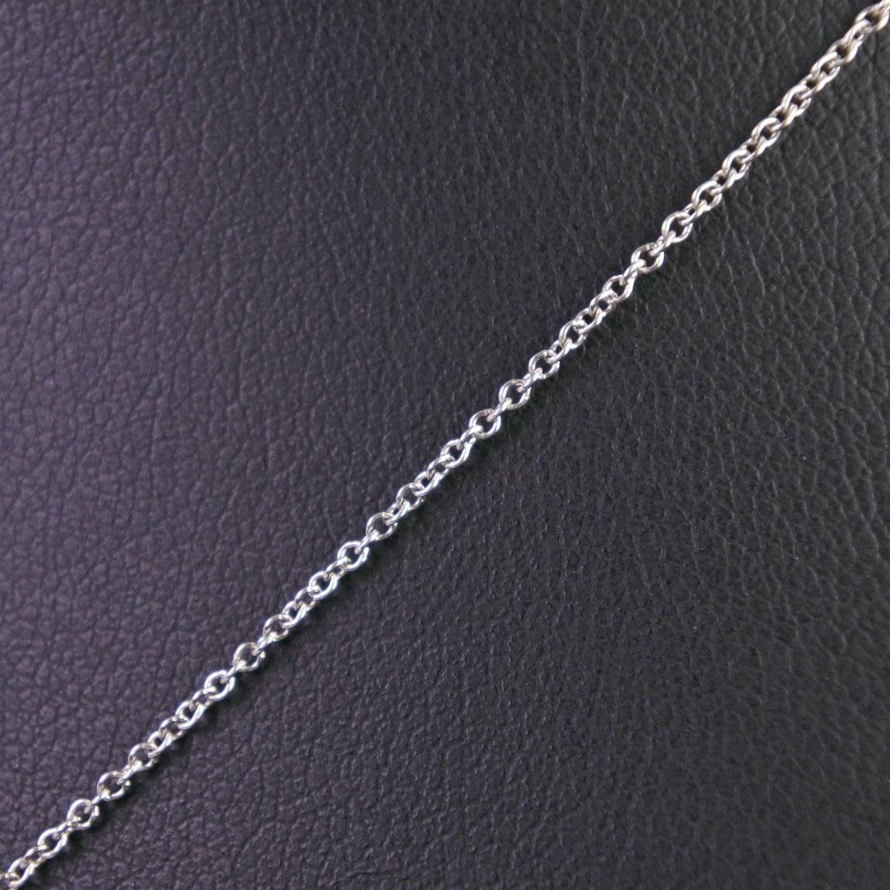 TIFFANY&Co. Necklace Solitaire 0.3ct Pt950Platinum/diamond 2.5g Women Used