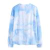 Women Tie-dye Casual Loungewear Long Sleeve Top and Shorts