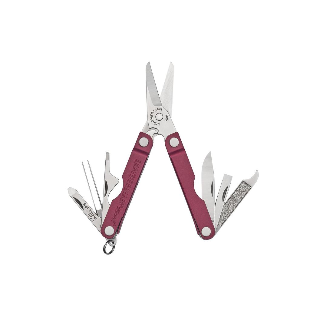 LEATHERMAN Multi-Tool Scissors MICRA [Official Japanese Product] 25 Year Warranty [Cherry]