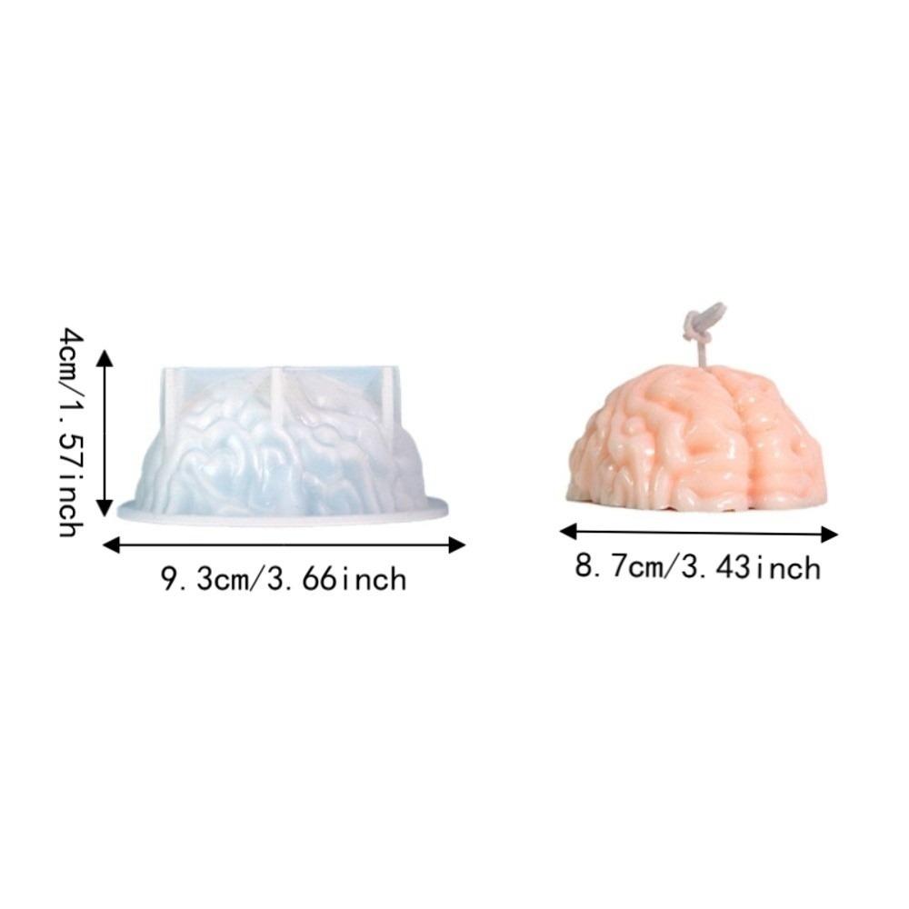 Silicone Halloween Ornament Mold DIY Epoxy Resin Plaster Mold Candle Wax Mold Home Decorations Style 9
