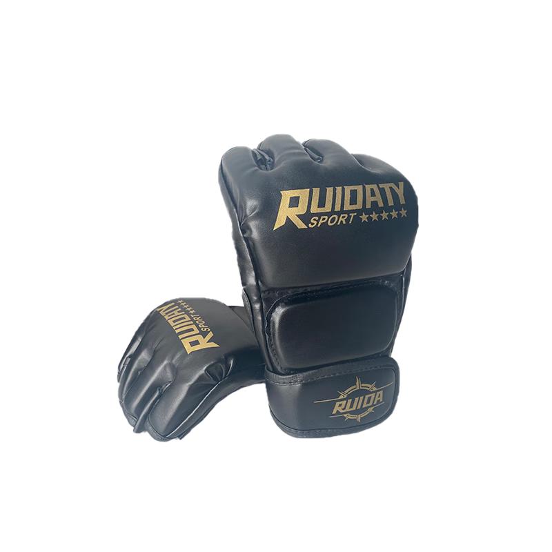 RUIDATY Adult Half-Finger Boxing Gloves Adult One Size