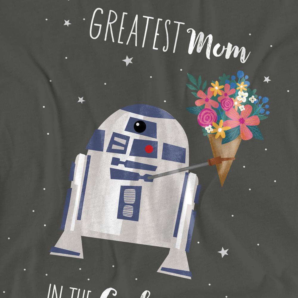 Star Wars Womens/Ladies Greatest Mum In The Galaxy Mothers Day T-Shirt