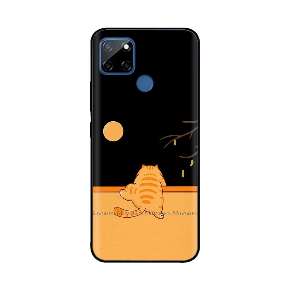 Case For Realme C12 C25 C25s Realme 7i Global Case Cute Soft Silicone TPU Back Cover Realme7i RMX2193 Protective Coque Fundas