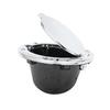 For Jeep Wrangler JK 2007-2017 Fuel Tank Cover Car Oil Tank Cap Cover Chrome Black Styling Accessories