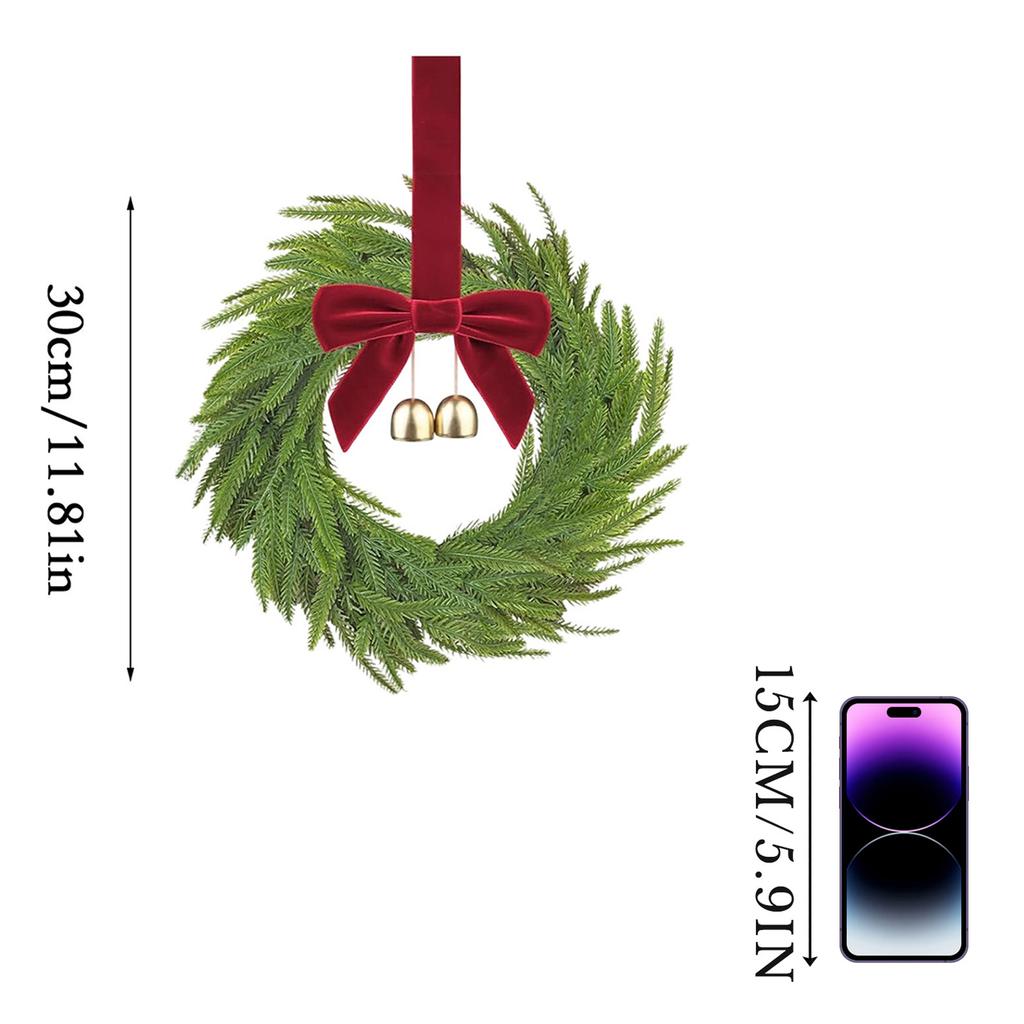 Christmas Decorations Garland Window Displays Door Hangings Venue Arrangements Christmas Wreaths Rattan Wreaths