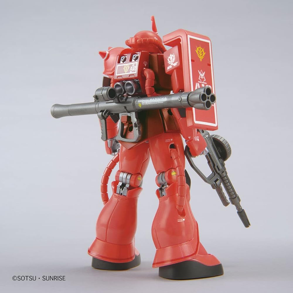 Bandai HG 1/144 Char's Zaku II 21st Century Real Type Version Model Kit Limited Edition