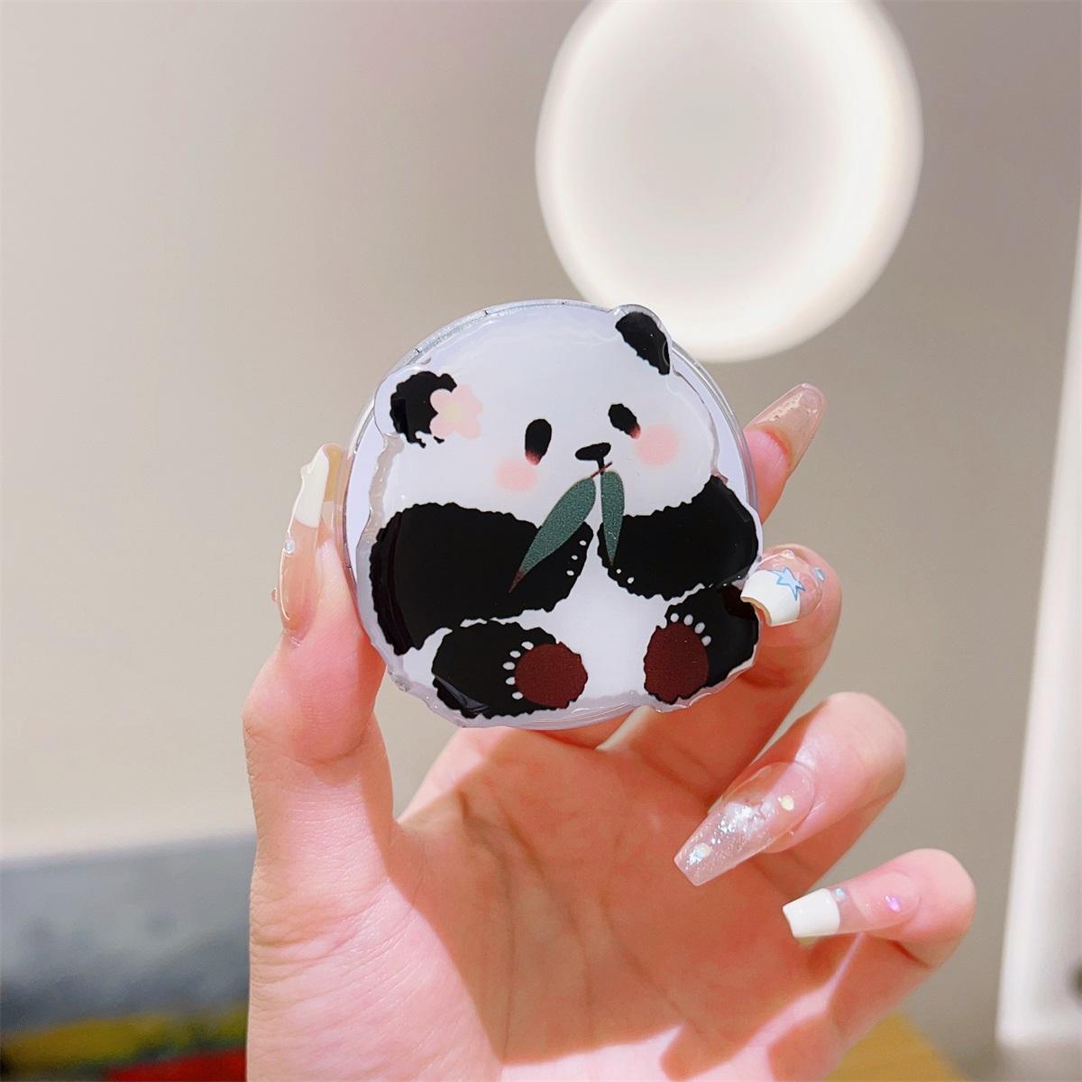 

Веселый мультяшный супер милый кот милая панда магнитная подушка безопасности держатель мобильного телефона кольцо на палец пряжка адсорбционная поддержка сиденье креатив 22#