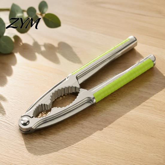 Professional Nut Plier Crackers for All Nuts, Heavy Duty Nutcracker Pecan Ergonomic Walnut Sheller Walnuts, Multi-purpose Seafood Shell Opener