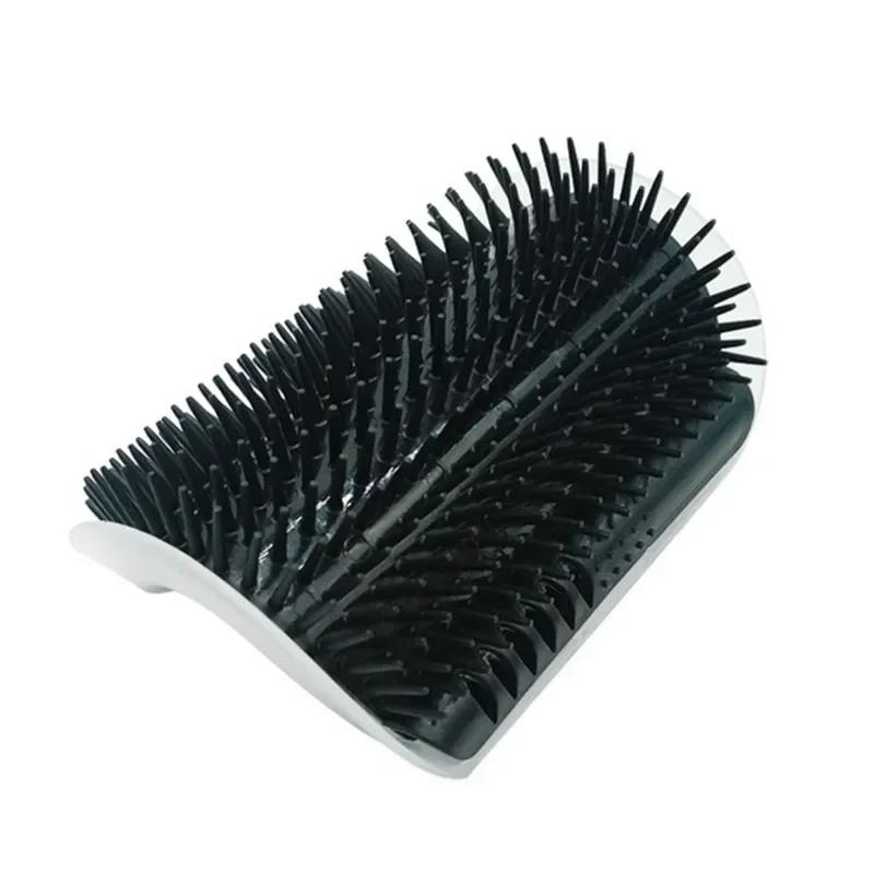 Corner Cat Brush Pet Comb Play Toy Plastic Scratch Bristles Arch Massager Self Grooming Scratcher Cats Toys