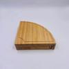 Round Rotating Bamboo Cheese Board Set with Knives - Perfect for Serving Cheese, Steak, Bread, Fruit, and Snacks