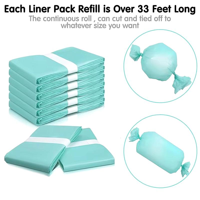 Baby Diapers Collection Bag Trash Containers Diaper Refill Bags For Garbage Disposal Travel Trash Bucket Replacement Liners