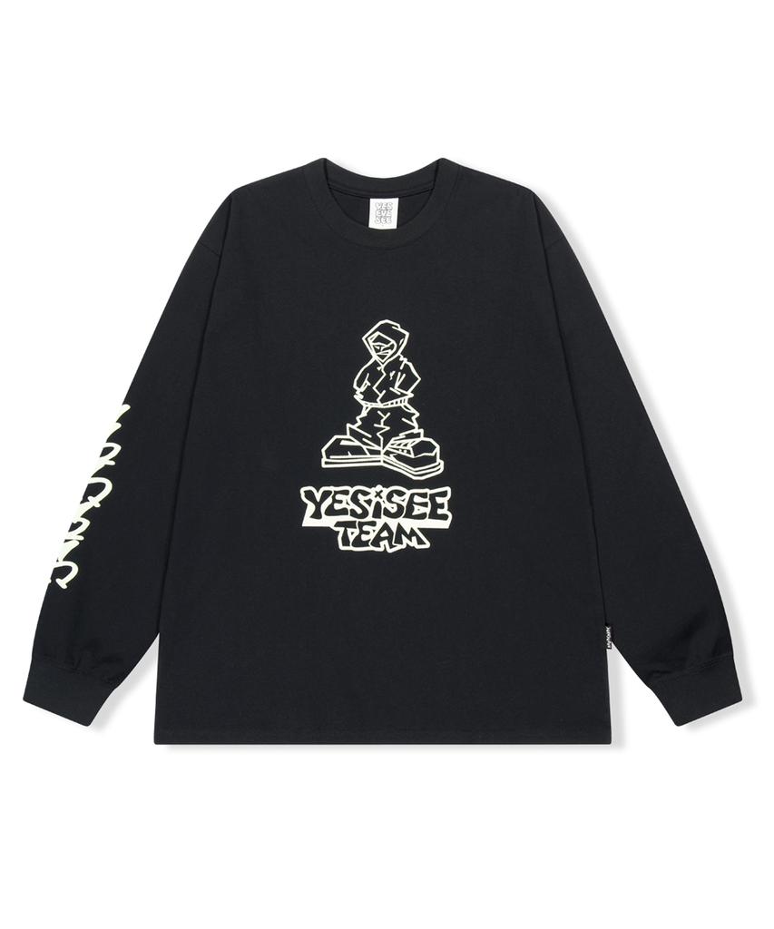 YESEYESEE Y.E.S Bully L/S Black