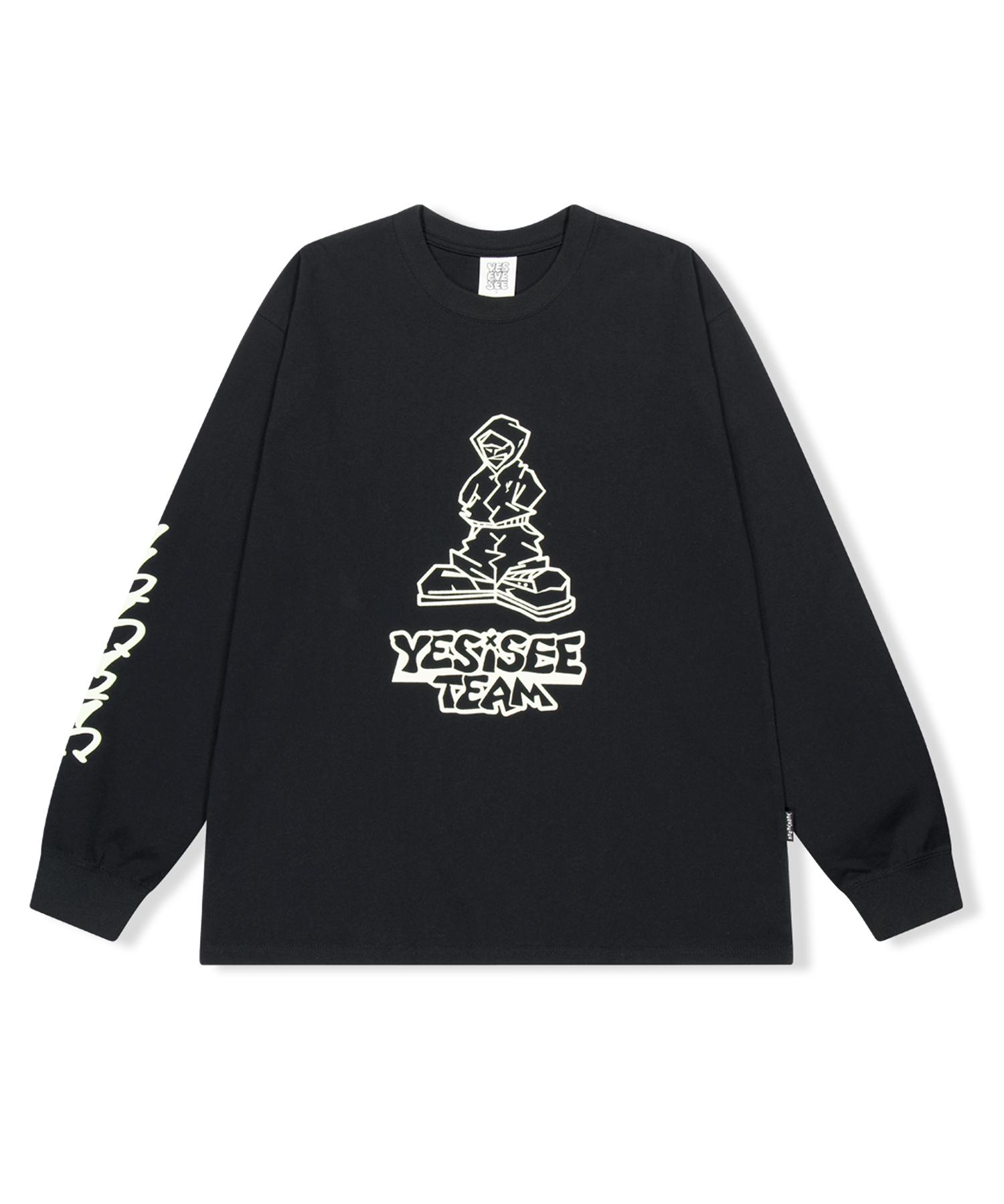 Yes Ic Y.E.S Bully L/S Black S