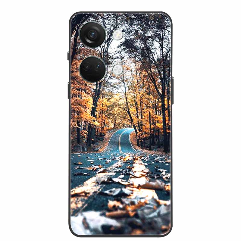 For One Plus Nord3 5G Case Silicone Painted Soft Protective Covers for OnePlus Nord 3 5G Phone Cases 1+ Nord3 TPU Coques Marble