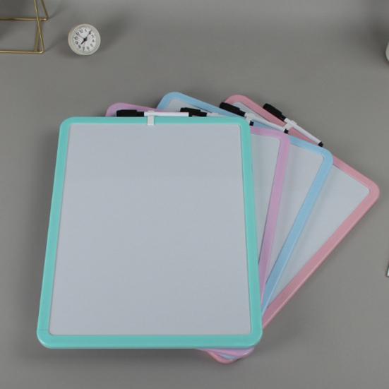 Kleines trocken abwischbares Whiteboard, 14 x 11 Zoll, Mini-Whiteboard mit Marker