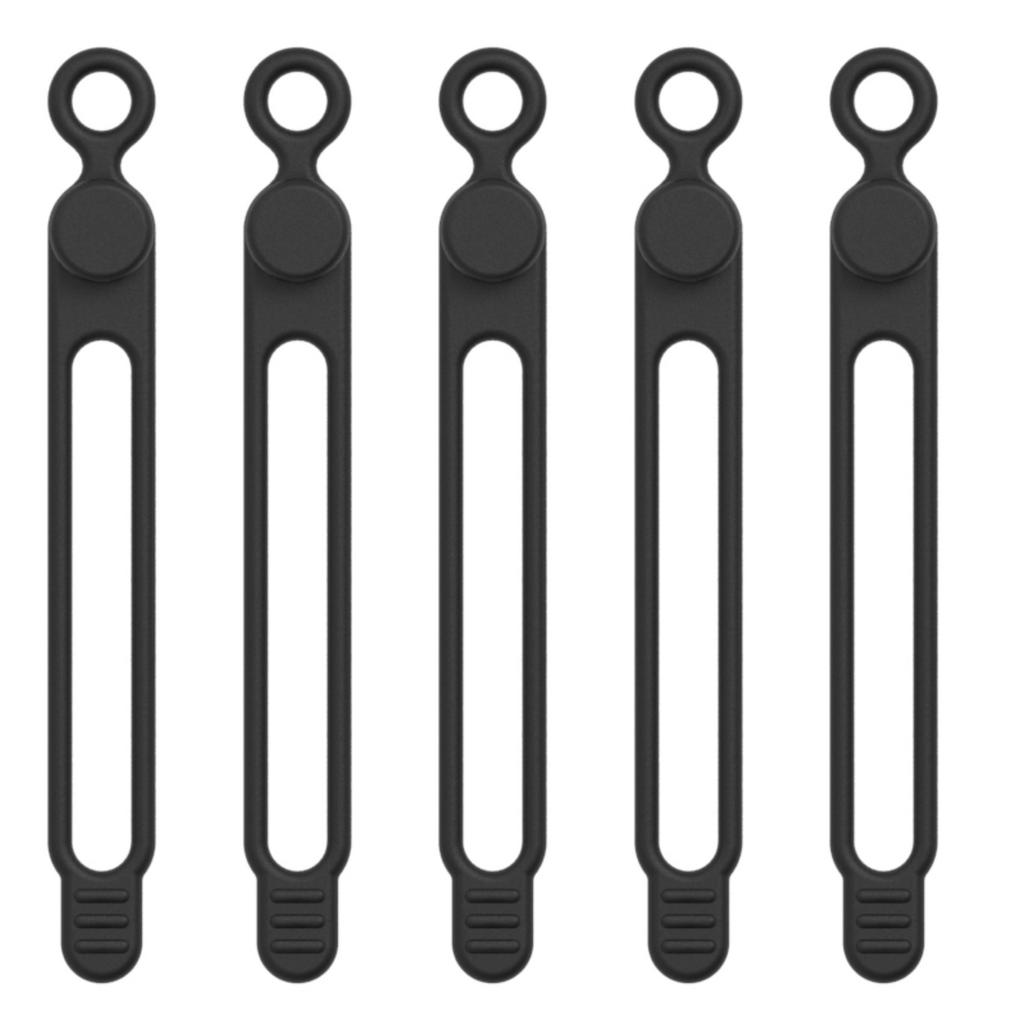 Silicone Cable Tie,Reusable Cable Straps,Cord Tie,Cable Cord Wire Organizers for Kitchen Office School Travel