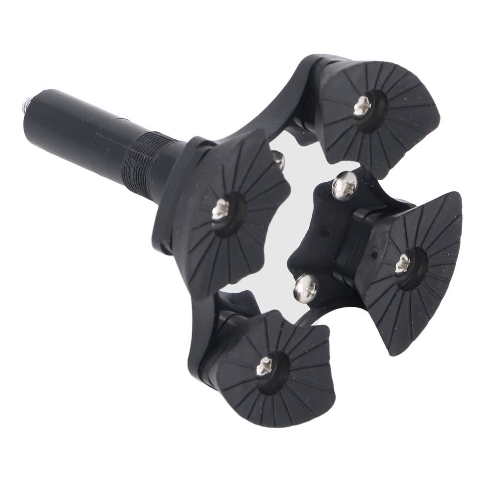 Lightweight Walking Cane Base Shock Absorption Crutch Tip Durable Trekking Pole Tips  Elderly