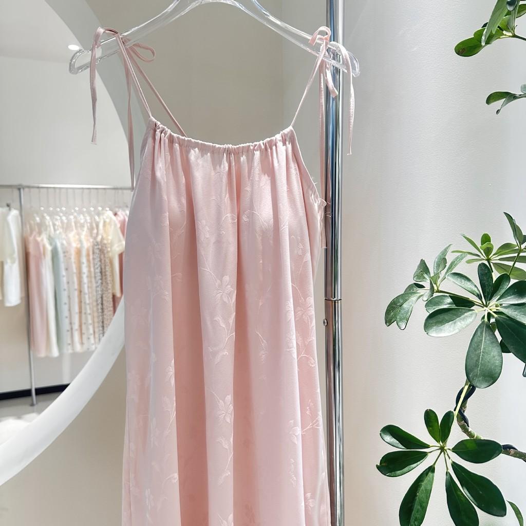 Ice Silk Camisole Sleep Dress For Women With Breathable Fabric Summer Lounge Wear