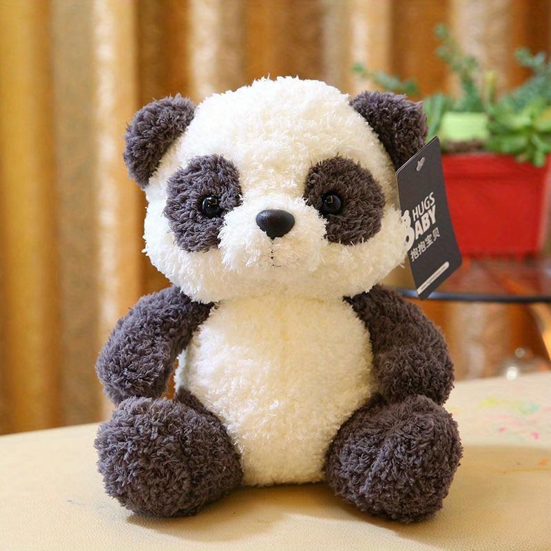 Cute and Fluffy 22cm Panda Stuffed Toy - Great Souvenir for Kids