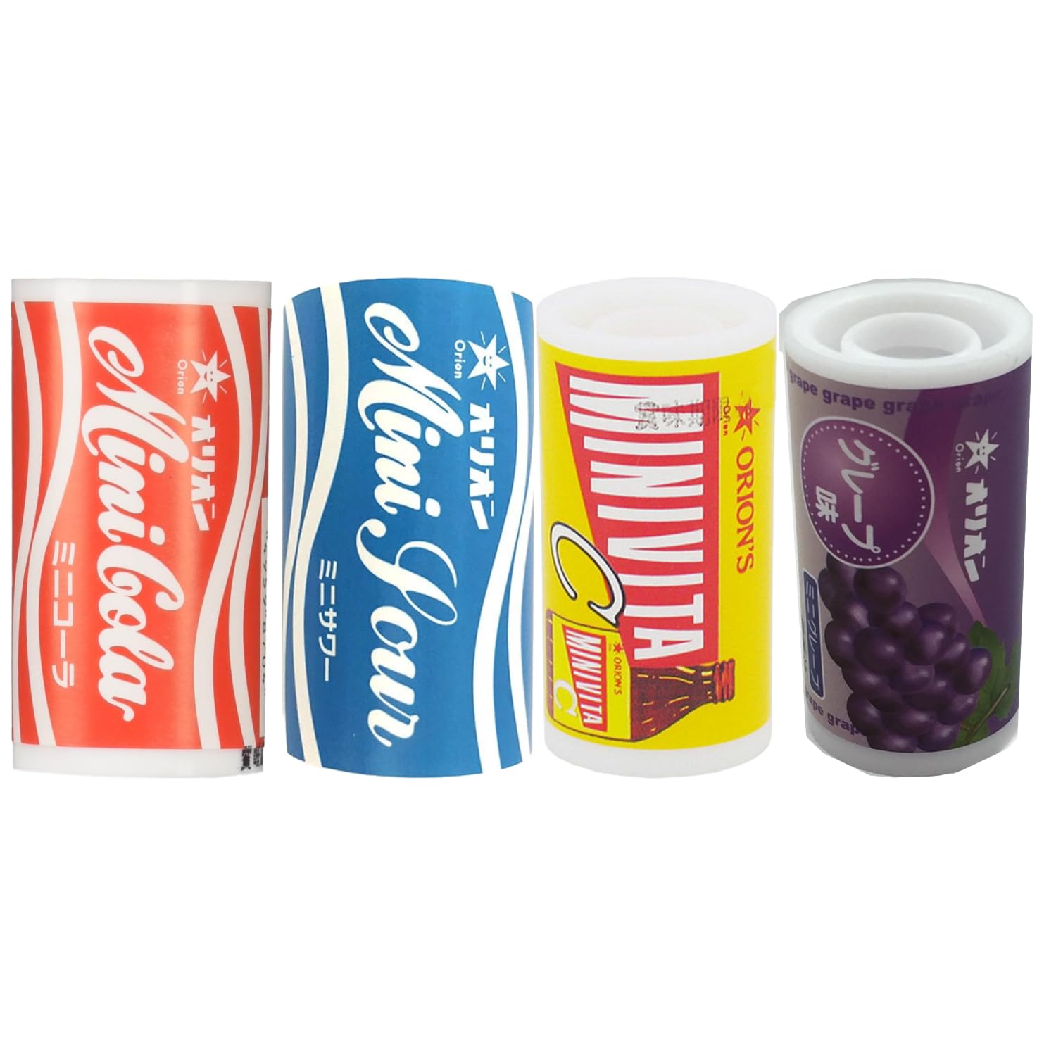 

Orion Mini Series Ramune set Mini Vita 4-flavor (15 each) (Cola, Sour, C, Grape)