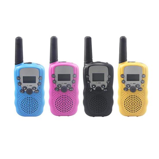 2Pcs BF-T3 Walkie Talkie Mini Portable Long Range Two Way Radio Kids Birthday