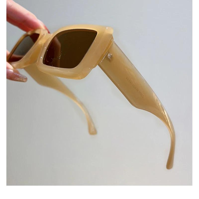 Retro Vierkante Zonnebril voor Dames Heren Nieuwe Mode Ontwerper Klein Montuur Y2K Zonnebril Trending Product Tinten UV400 Brillen