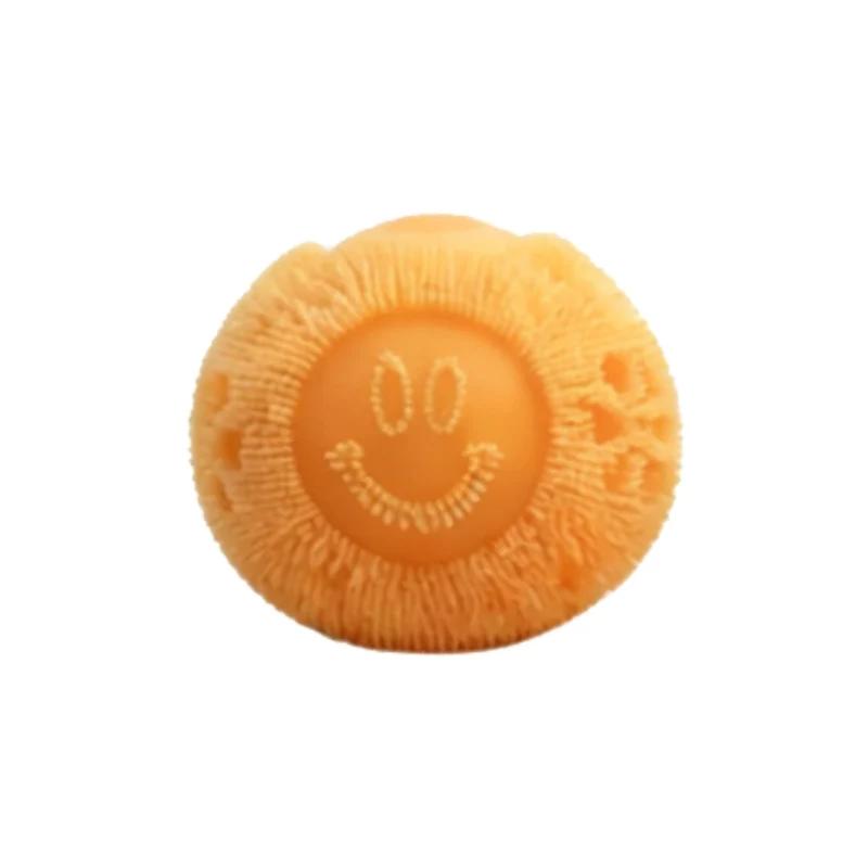 

New Nee Doh Fuzz Ball Squeeze Toy Soft Fluffy Flower Power Portable Stress Relief Relieves Anxiety Fidget Squishy Toy Decor Gift Present