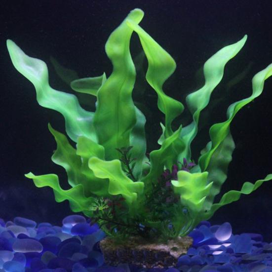 Aquarium Simuliertes Kelp-Gras Wasserpflanzen Deko Aquarium Landschaftsgestaltung Ornamente