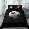 Football Bedding Set Printing Pillowcase Quilt Cover Soccert Duvet Covers Home Textiles Queen King Size Bed for Kids Teens Men