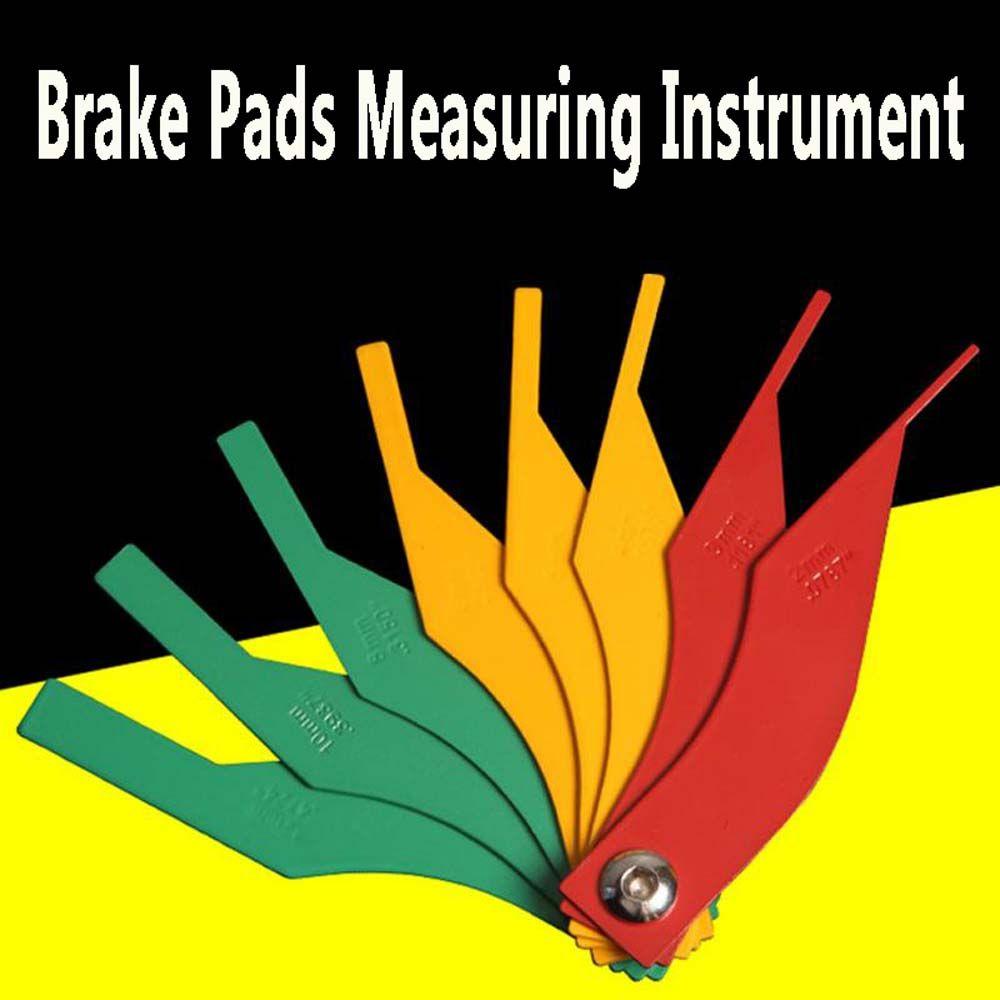 Thickness Gauge Wear Meter Feeler Gauge Brake Pad Measuring Tool Brake Lining Thickness Gauge